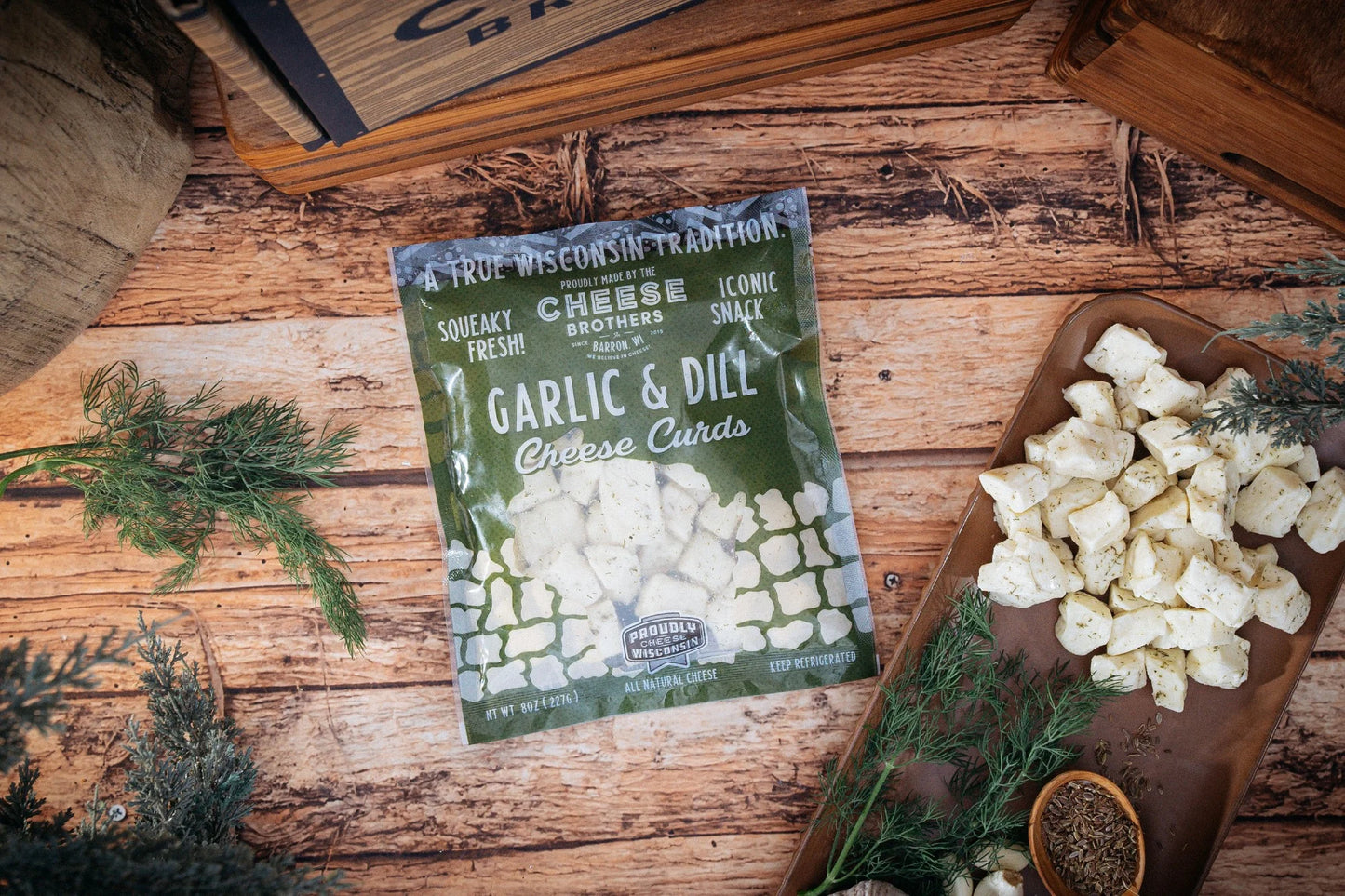 WISCONSIN CHEESE CURDS SAMPLER - Pack of 9