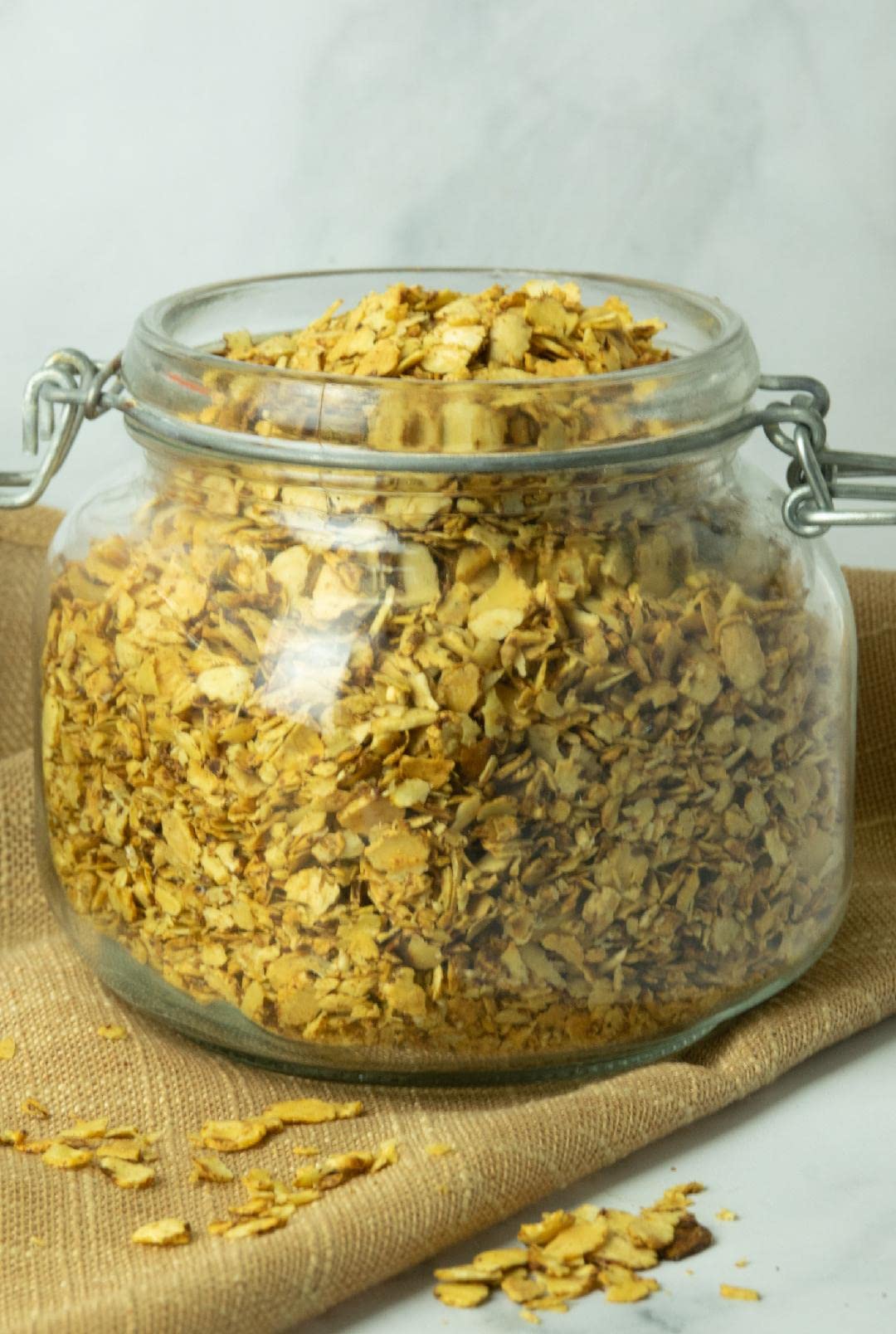 PALEO TIGER Tiger Nuts Granola | AIP and Paleo Compliant | Nut Free High Prebiotic Ingredients | No Sugar Added | Whole 30 | Low Food Map | Low Oxalate - 1 lb