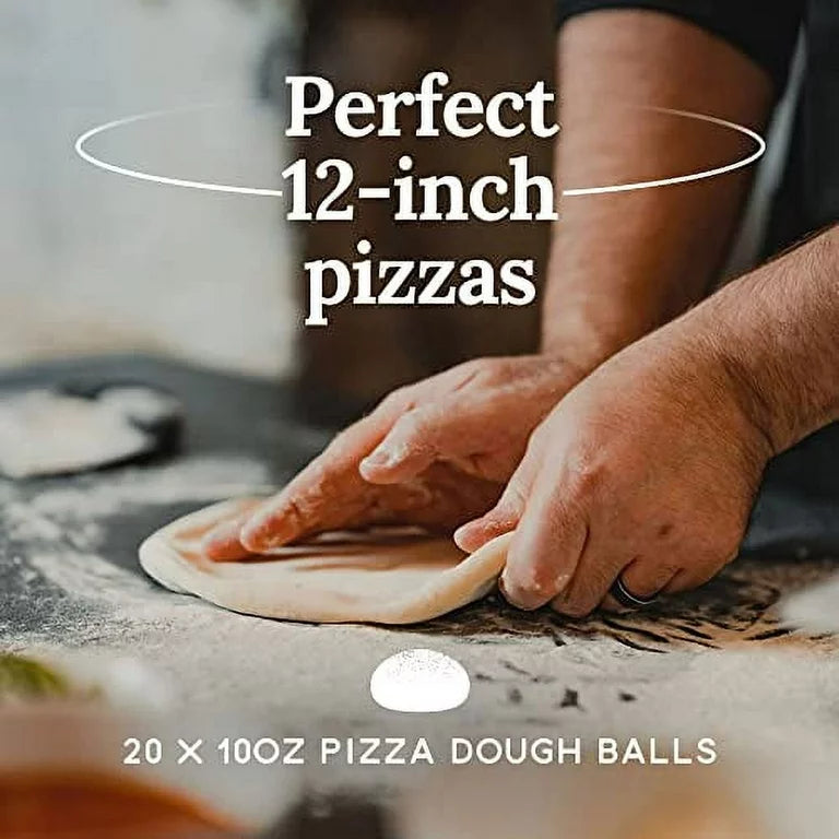NY Style Pizza Dough Balls – 25 x 10 oz Frozen Pizza Dough Balls