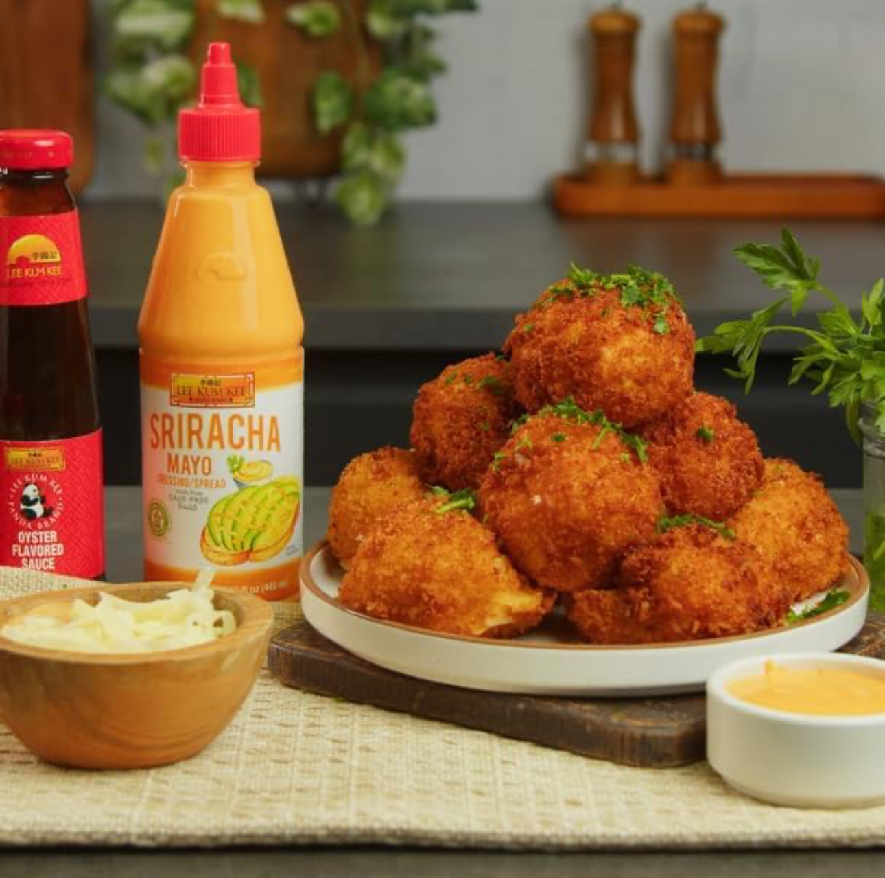 Lee Kum Kee Sriracha Mayo, Made With Cage Free Eggs,, 15 oz - Pack of 6