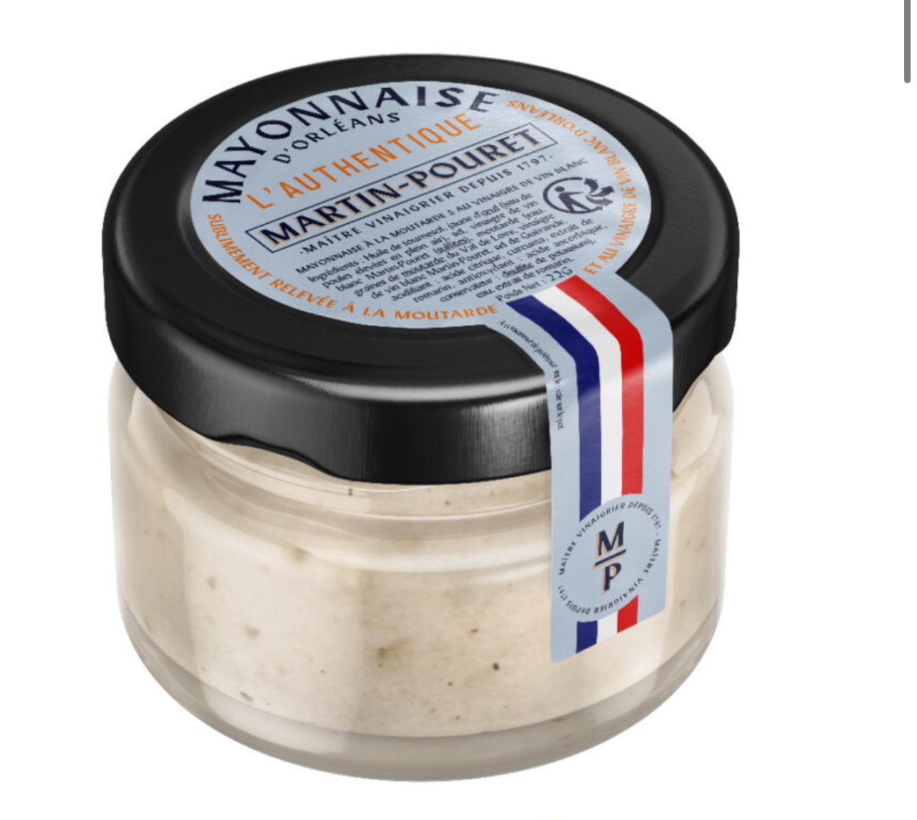 Traditional Mini Mayonnaise, Martin Pouret, 1 oz - Pack of 12