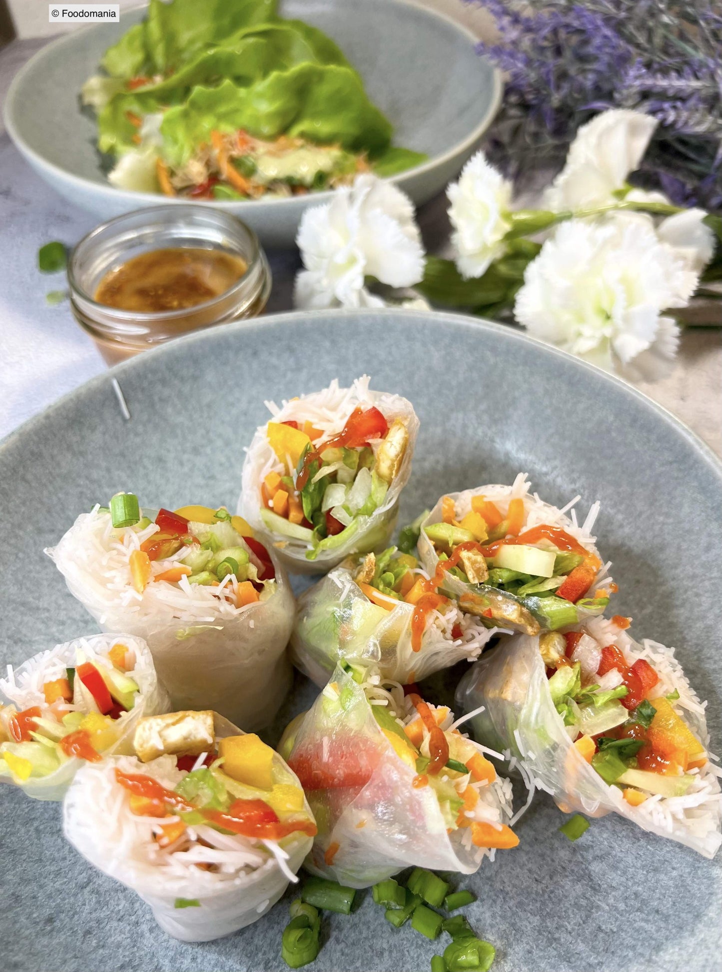 Chilean Sea Bass Summer Spring Rolls - 1 dozen