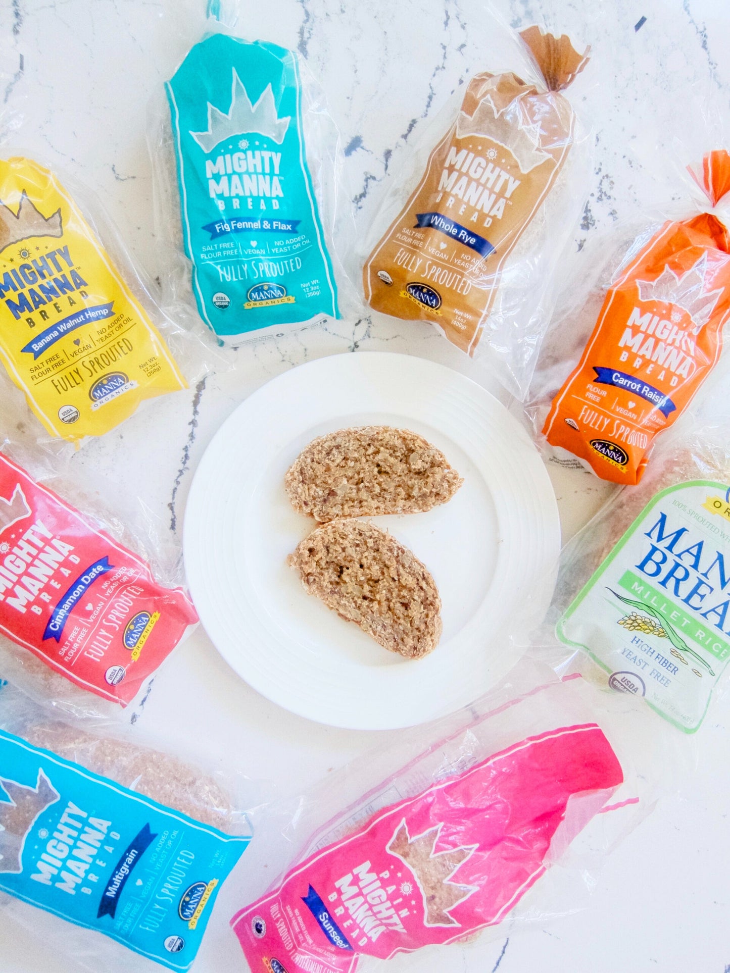 Sprouted Whole Rye Organic Bread - 14 oz