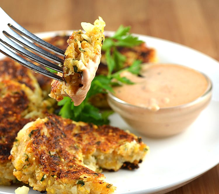 Cauliflower Lobster Cakes - includes 6