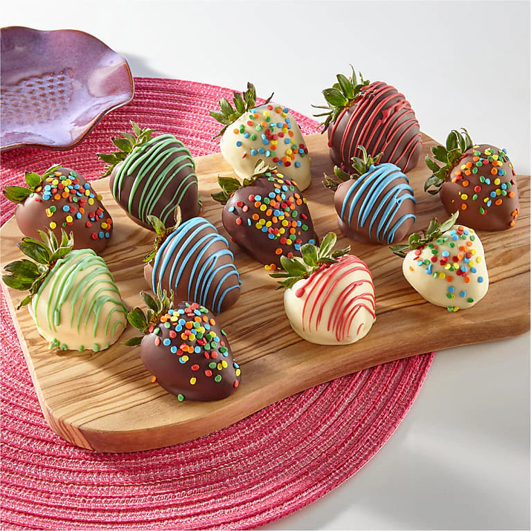 Belgian Dark Chocolate Covered Strawberries