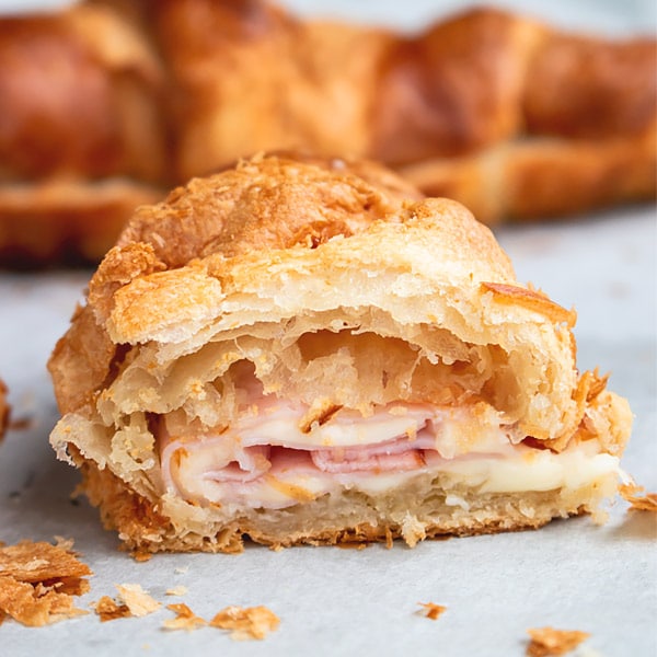 Ham and Cheese Croissants - 1 Dozen