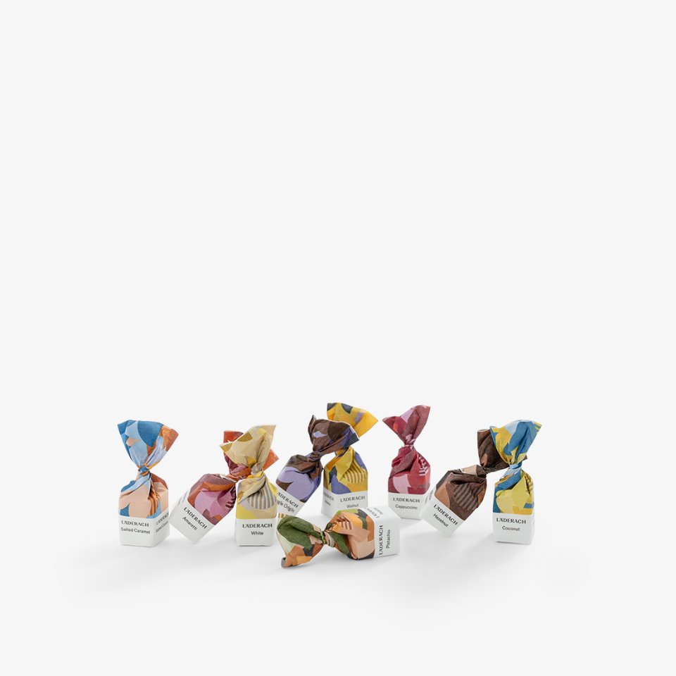 Läderach Assorted Tartufi Swiss Chocolate - Box of 4