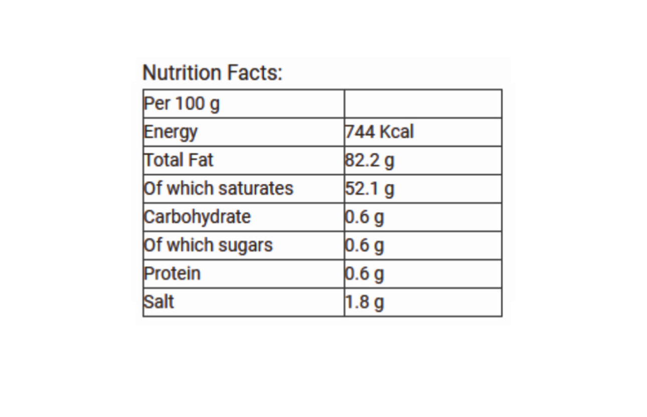 Colliers Welsh Butter with Sea Salt, 8 oz - Pack of 3