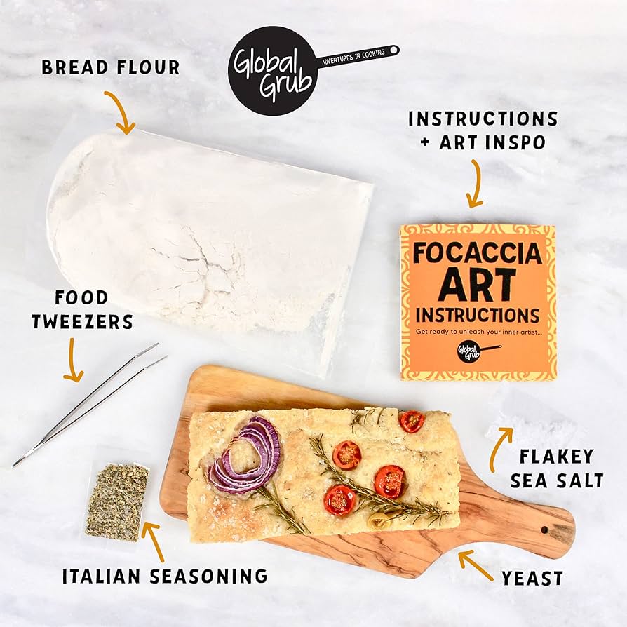 Focaccia Bread Art Kit