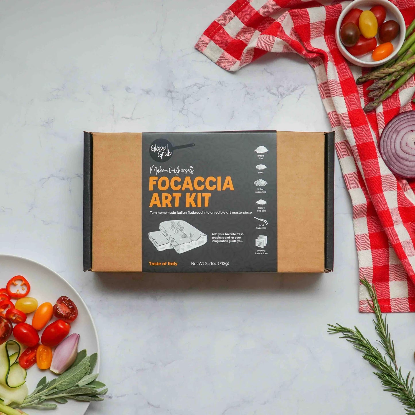 Focaccia Bread Art Kit