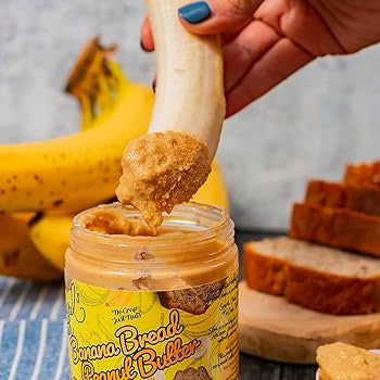 Laurel’s Banana Bread Peanut Butter – High Protein and Keto Friendly Butter – Gluten Free and No Preservatives – Non GMO, Kosher - Pack of 2