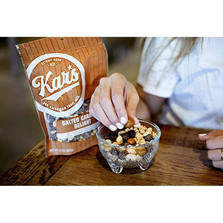 Kar’s Nuts Caramel Sweet ‘N Salty Trail Mix - 5.5 oz - Pack of 12 - Gluten Free