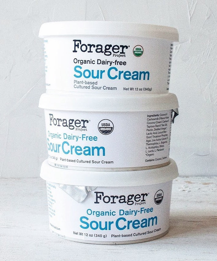 Organic Plant-Based Sour Cream, 12 oz - Pack of 3