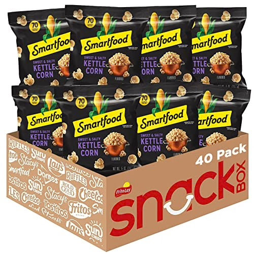Smartfood Simply Sweet & Salty Kettle Corn Popcorn, 0.5 oz - 40/Case
