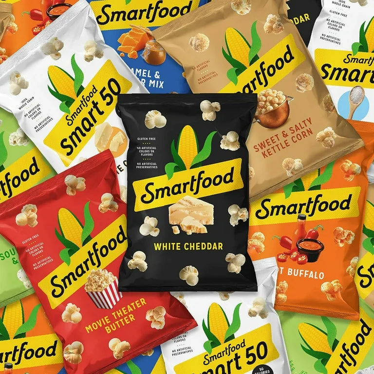 Smartfood Simply Sweet & Salty Kettle Corn Popcorn, 0.5 oz - 40/Case
