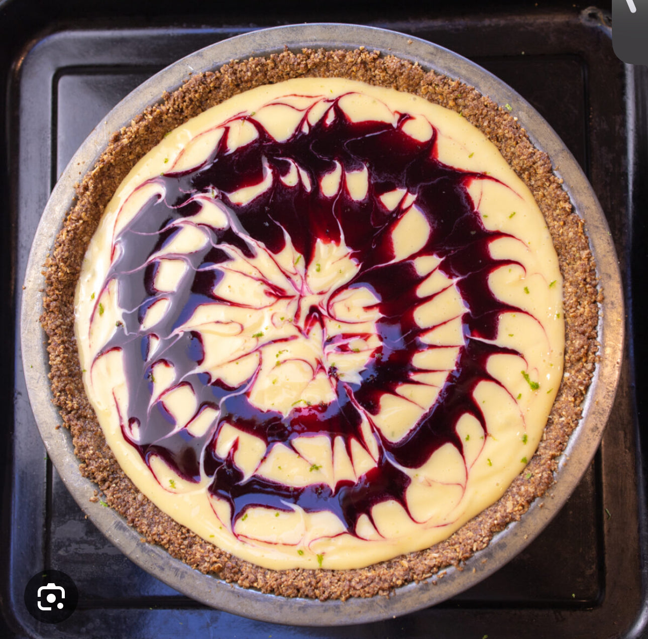 Mini Blueberry Key Lime Pie, 5” - Pack of 3