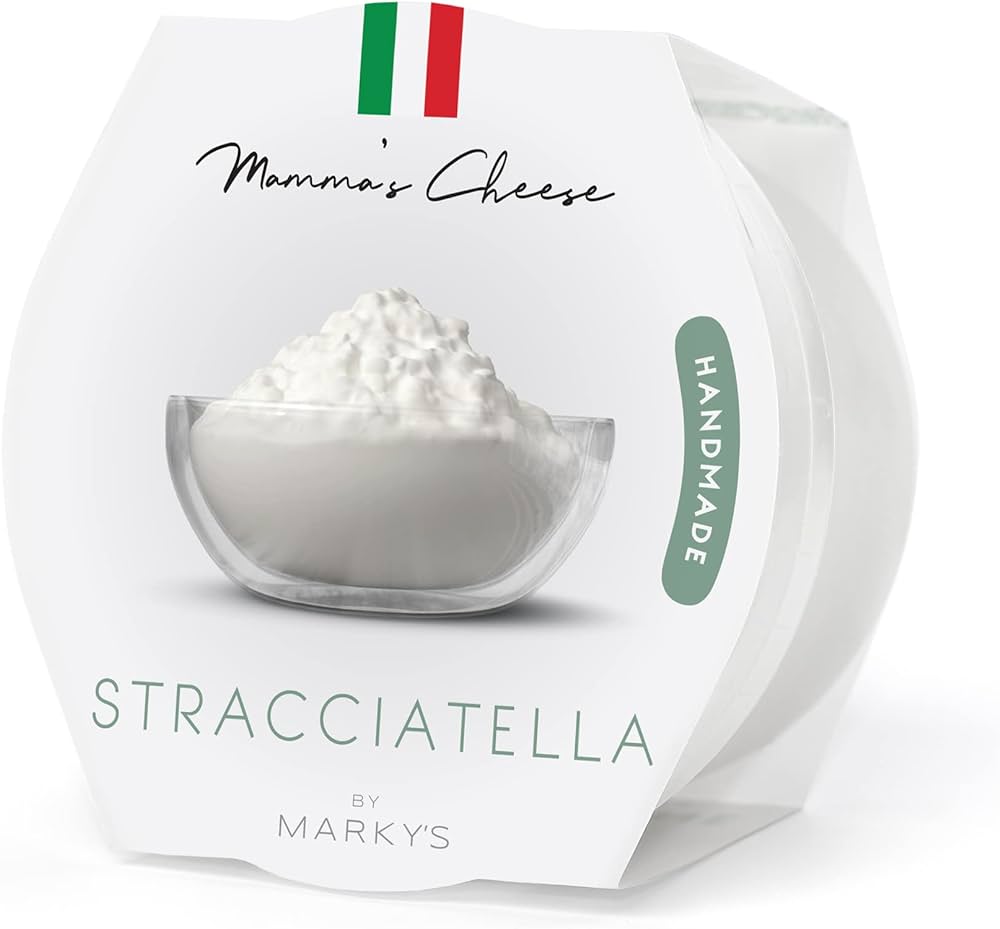 Stracciatella Mozzarella Italian Cheese - 1 lb