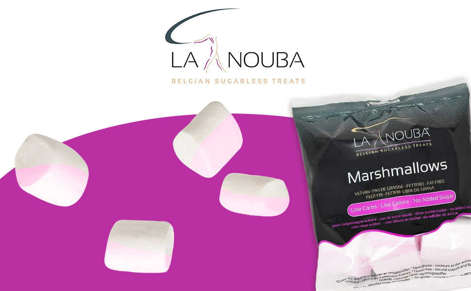 La Nouba Belgian Sugar Free Marshmallows – Pack of 2