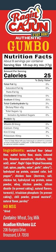 Ragin Cajun Gumbo Mix