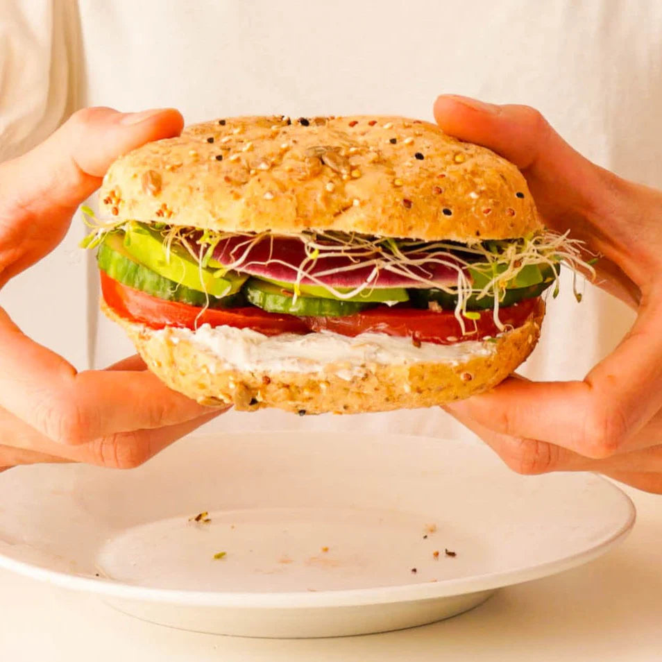 Royo Bread Co Low Carb New York Bagels - Super Seed - Pack of 3
