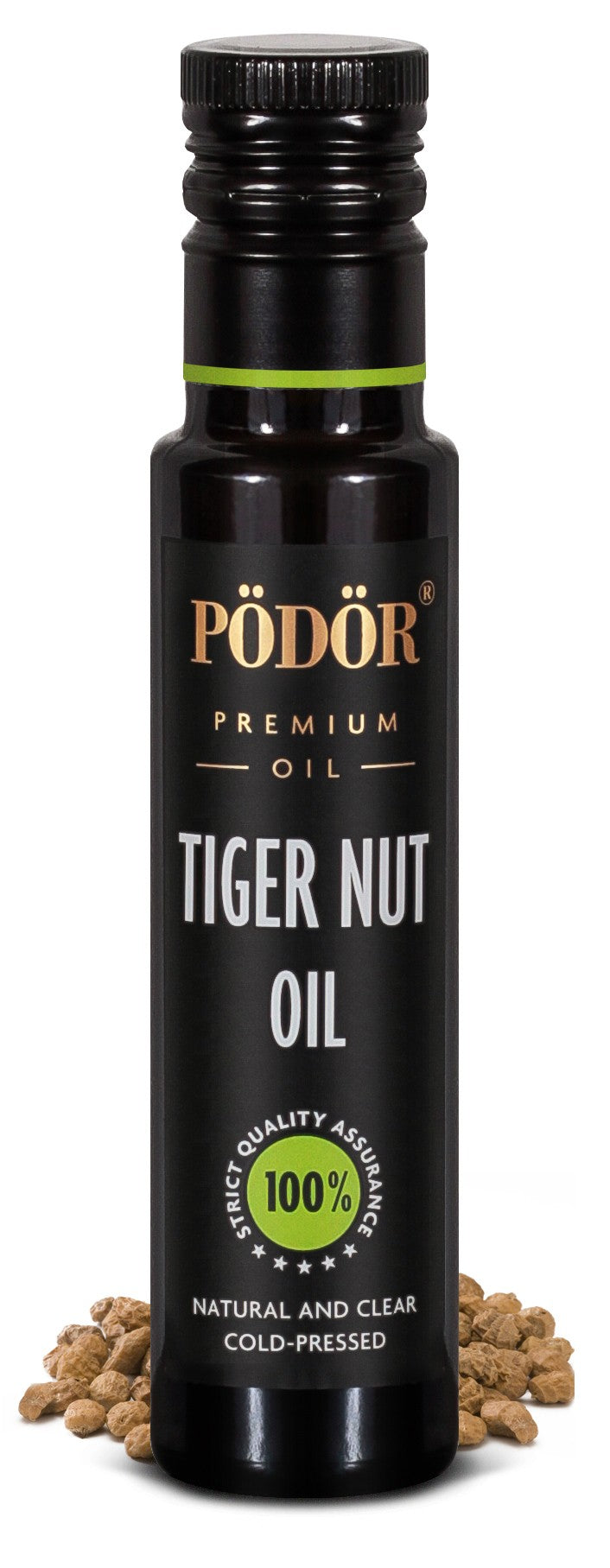 Premium Tiger Nut / TigerNut Oil - Cold-Pressed, 100% Natural - Non-GMO in Glass Bottle - 8.4 oz