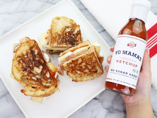 Keto Classic Ketchup by Yo Mama's Foods – Pack of 2 - No Sugar Added, Low Carb, Vegan, Gluten Free