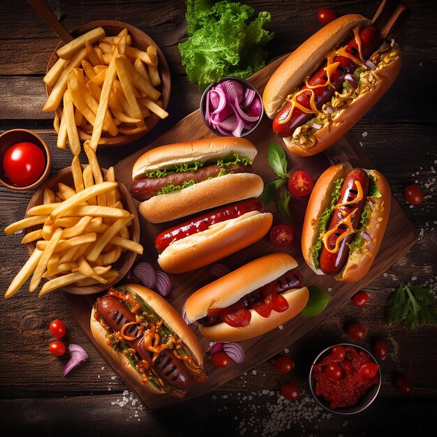 Wagyu Burgers and Hot Dogs Bundle