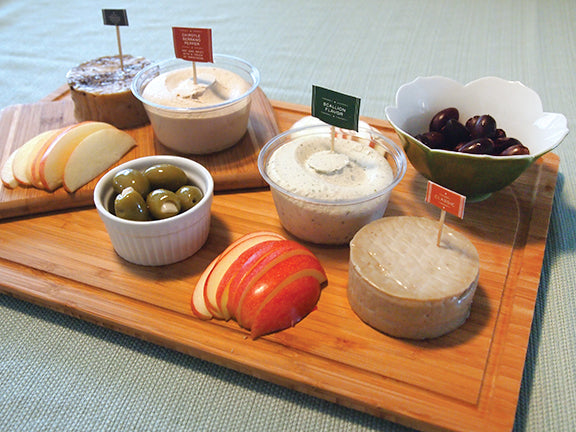 Treeline French Style Cheese, Vegan - Herb Garlic, Scallion - Pack of 6
