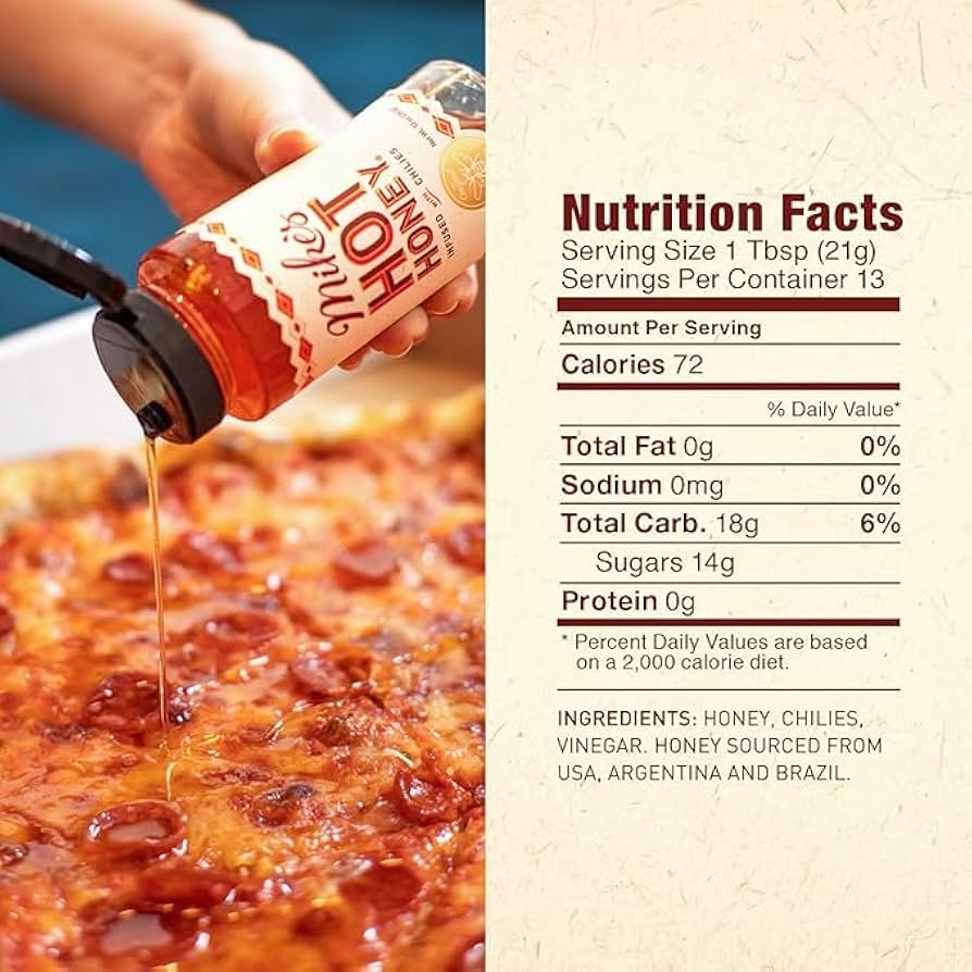 Mike's Hot Honey - Original & Extra Hot, America's #1 Spicy Honey with Chili Peppers - Gluten Free - Pack of 2