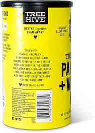 TreeHive Organic Gluten-Free Pancake & Waffle Mix – No Refined Sugar, No Artificial Sweeteners, 1.15 lbs, 2 Pre-Portioned Bags