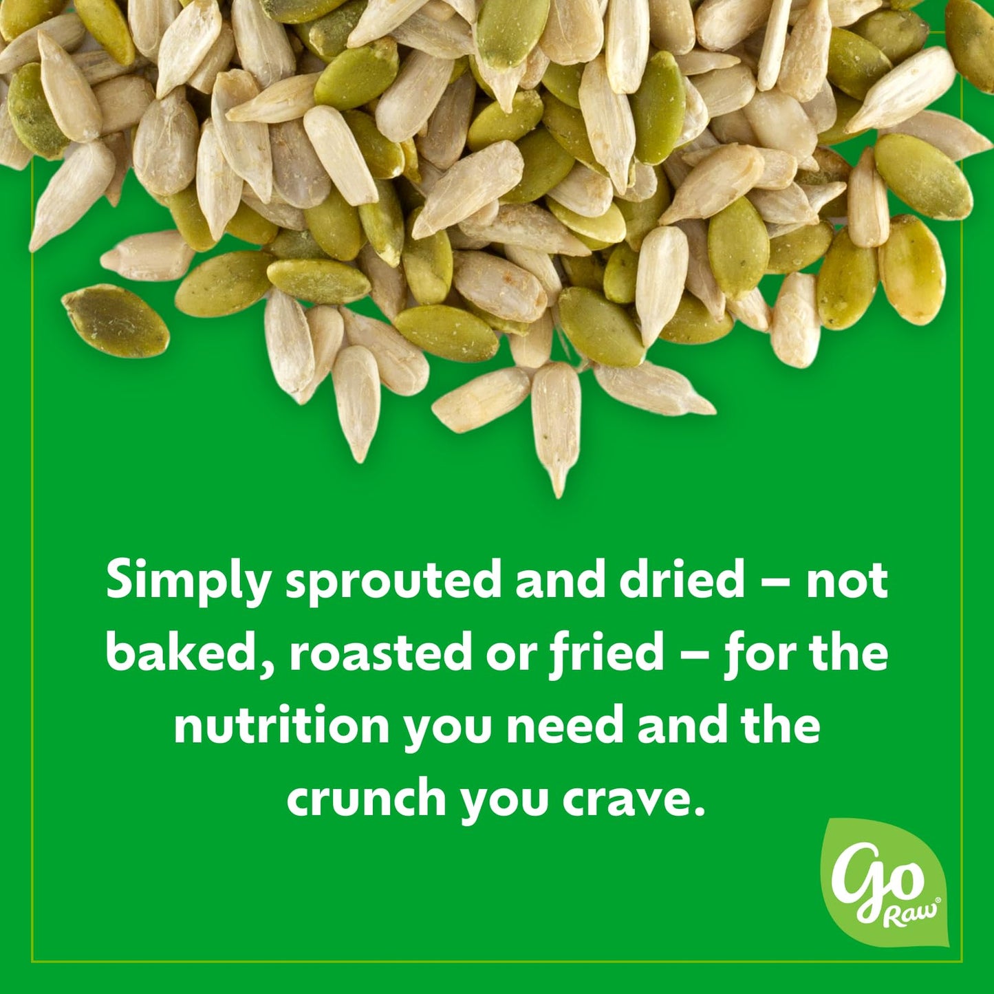 Go Raw Organic Sprouted Pumpkin Seeds -1 oz, Pack of 12