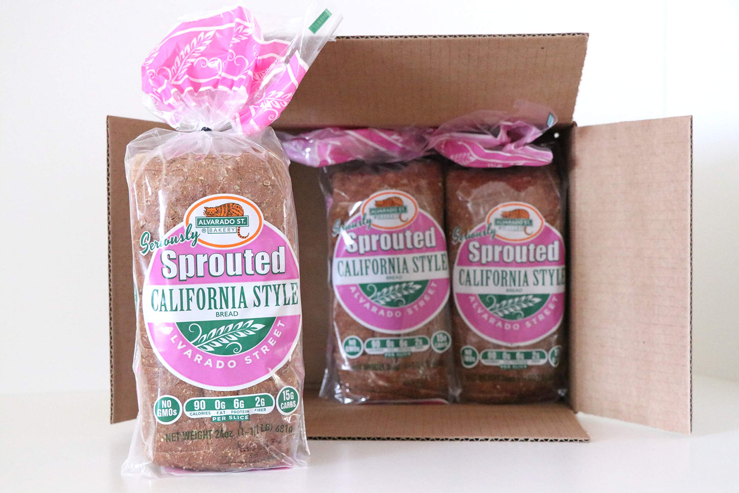 Alvarado Street Bakery Organic California Style Complete Protein Bread - Pack of 6