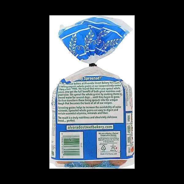 Alvarado Street Bakery Organic Sprouted Wheat Hot Dog Buns, Bag of 6 - Pack of 2