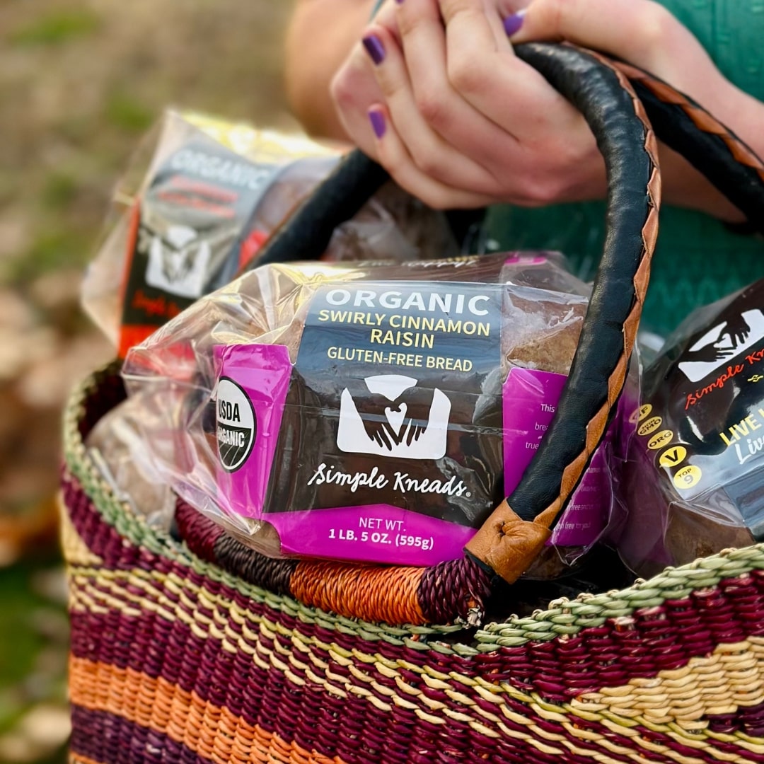 Organic, Gluten Free Variety Bread - Sourdough, Swirly Cinnamon Raisin, Pumpernickel, Quinoa Power Grains - Pack of 4