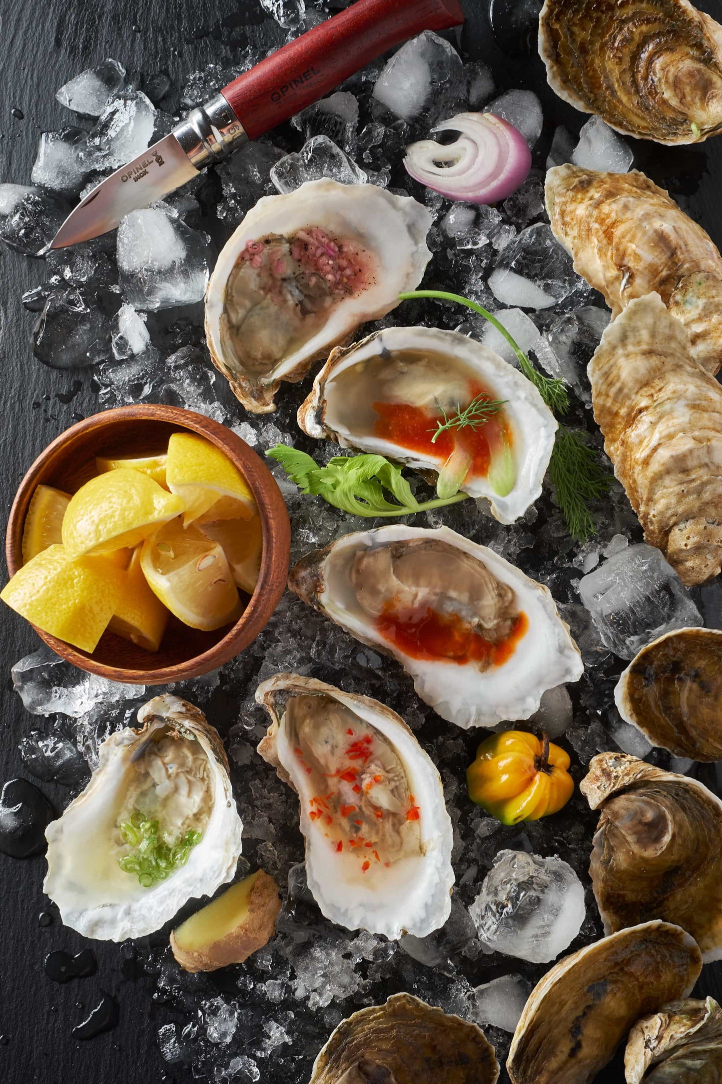 Gourmet Oyster Flight Collection Kit - 12 each of 3 Oyster Variety