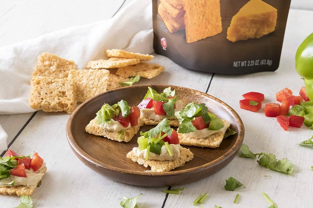 Sonoma Creamery Cheese Crisps Variety Pack - Cheddar, Bacon Cheddar, & Parmesan - 10 oz - Pack of 3