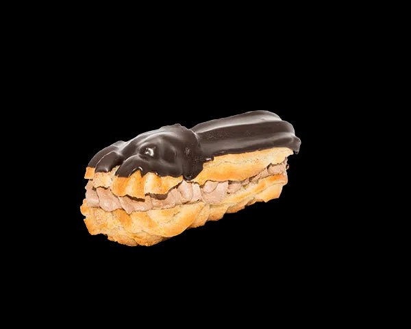 Classic French Eclair with Belgium Chocolate - 1 Dozen