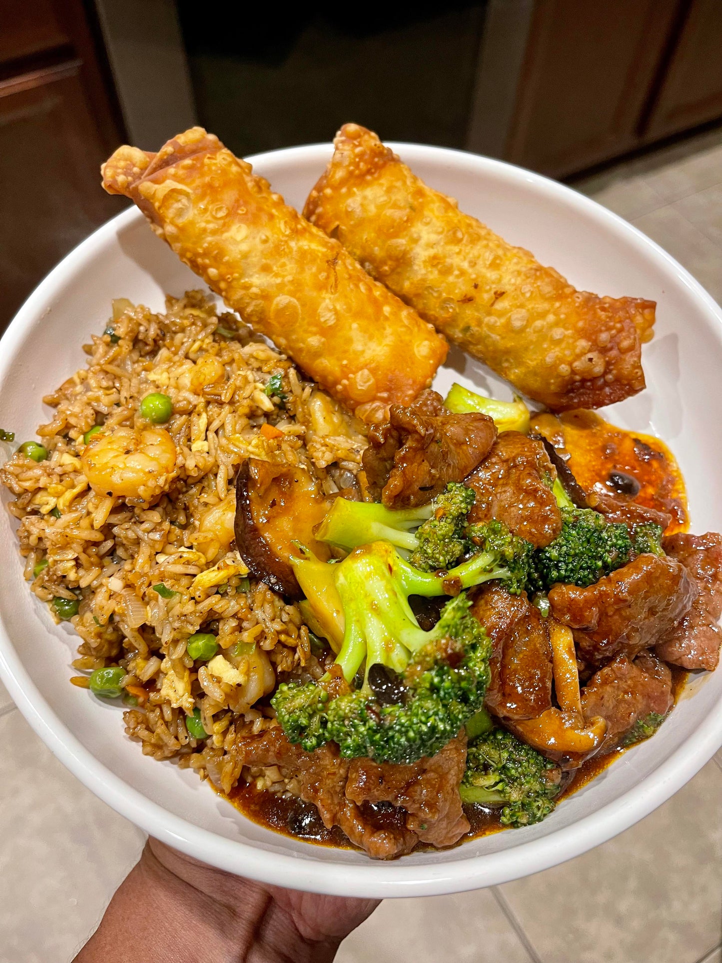 Shrimp and Wagyu Beef Egg Rolls - includes 8
