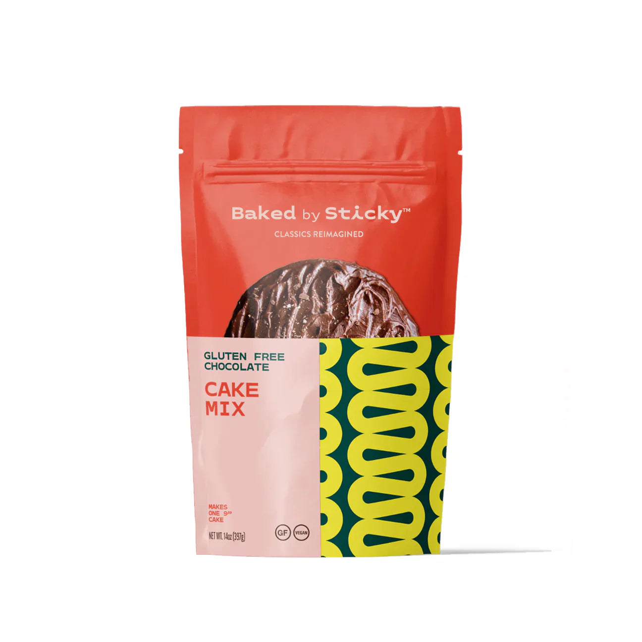 Gluten Free, Wheat Free, Vegan Chocolate Cake Mix, 14 oz - Pack of 2