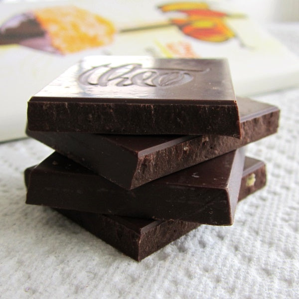 Theo Chocolate Organic Milk + Dark Chocolate Bars Classic Sampler Variety, Gluten Free, Non-Gmo - Pack of 10