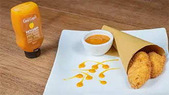 Così Com'è Italian Yellow Tomatoes Ketchup, made with 100% Italian Tomatoes, 9.88 oz, No preservatives, No Artificial Flavors, Non-GMO
