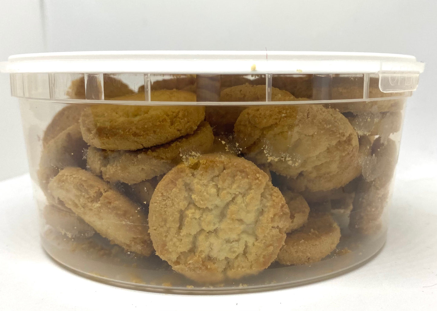 Nyakers Swedish Lemon Cookies - Original, Famous & Old Fashioned Lemon Gourmet Cookies Traditionally Baked in Sweden Since 1952 - Deliciously Sweet Cookies Gift Tub for Any Occasions, 12.34 oz