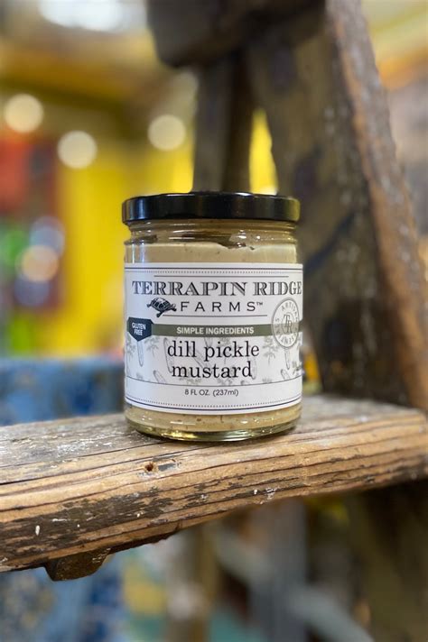 Terrapin Ridge Farms Dill Pickle Mustard - Pack of 2