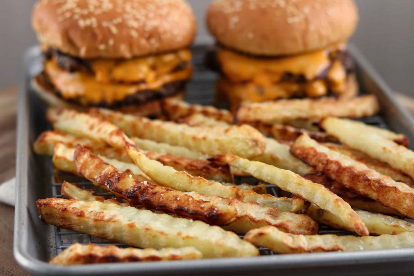Organic Crinkle Cut Fries - Seed Oil Free, Gluten Free, Vegan - Pack of 2