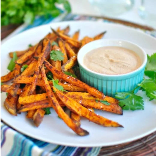 Organic Sweet Potato Fries - Seed Oil Free, Gluten Free, Vegan - Pack of 2