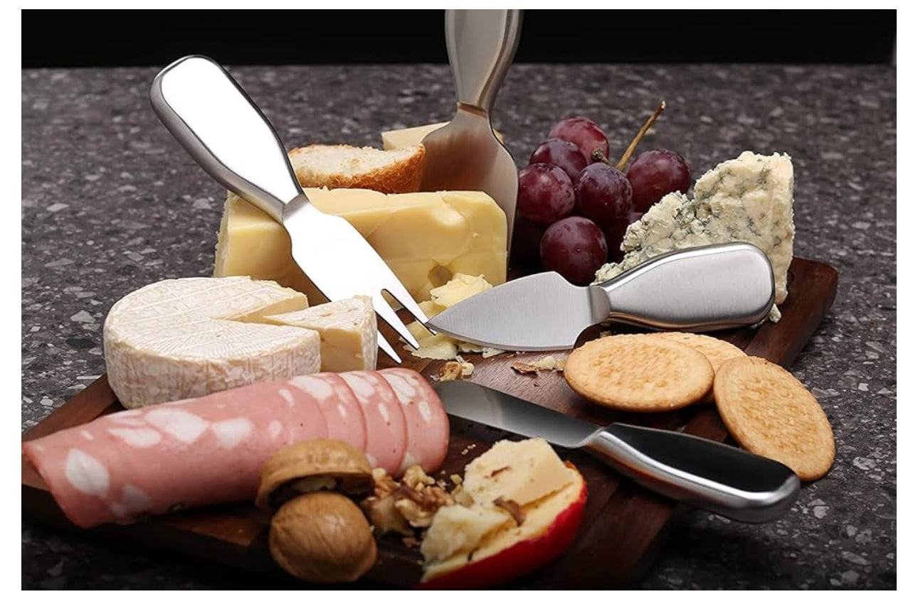 Blueberry and Brie Grilled Cheese Sandwich Kit - includes Cheese Knives Set