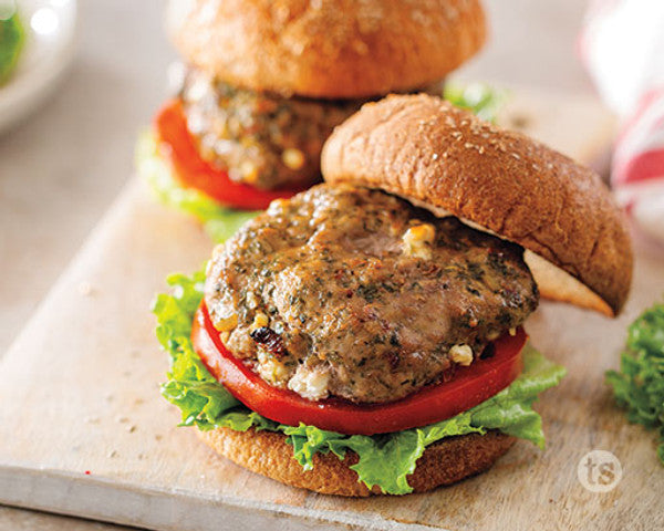 Spinach & Feta Turkey Burgers, 8 oz - includes 6