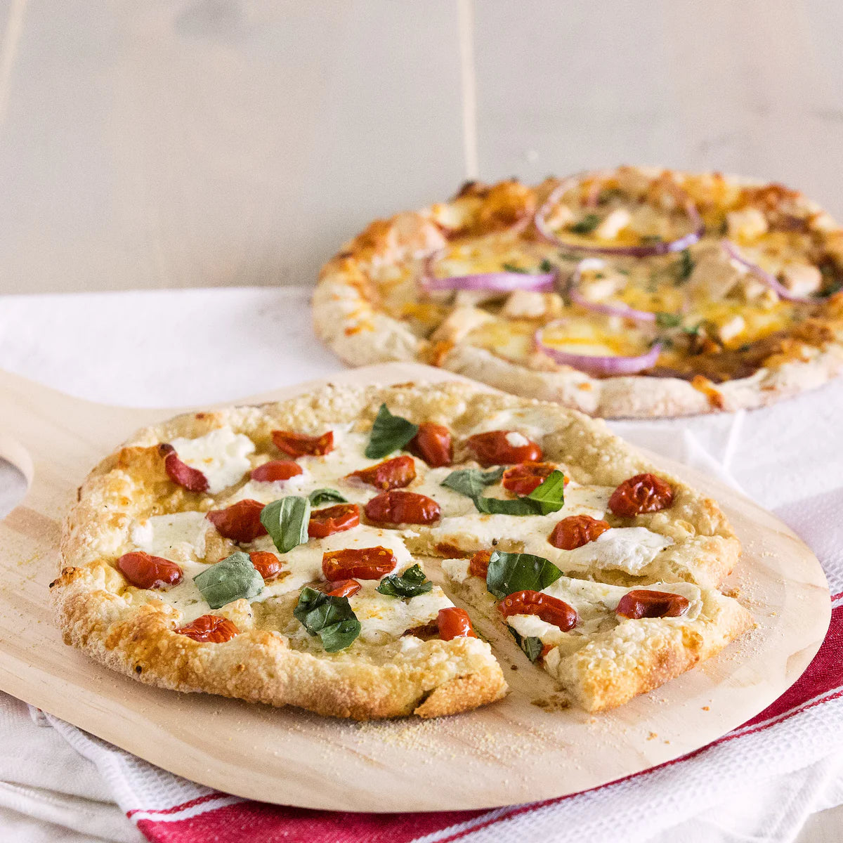 A Taste of Italy Pizza Crusts Variety Kit - Classic, Pan, Pinsa, Sheet - includes 8 - Imported from Italy