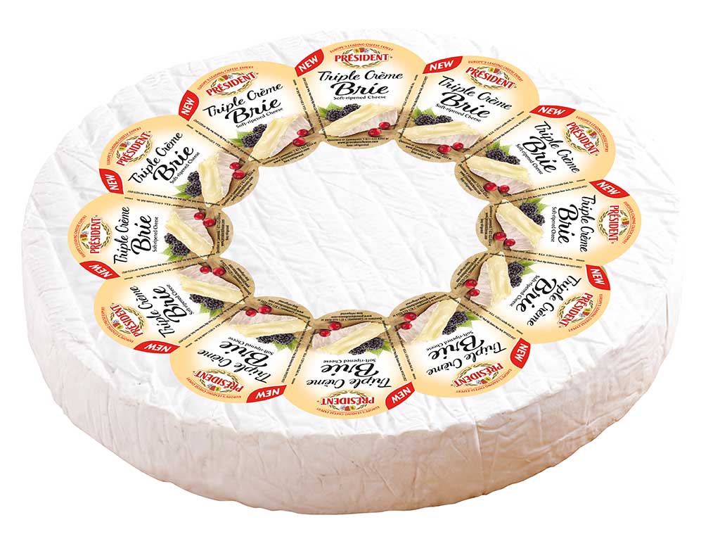 Triple Creme Brie Cheese - 6.6 lb