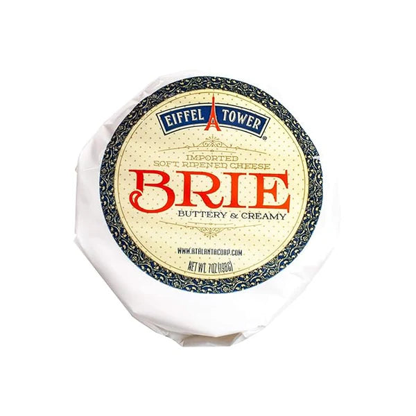 Eiffel Tower French Brie Cheese - 7 oz - 12/Case